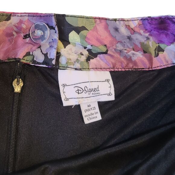D-Signed x Disney Girls Satin Floral Taffeta & Tulle Skirt, Size M (10-12) EUC - Picture 5 of 6